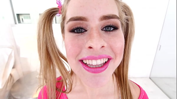 LILY FORD Pigtails Cutie 19 YO Huge Cock POV Blowjob and Huge Load Cum Swallow - WoW! A 