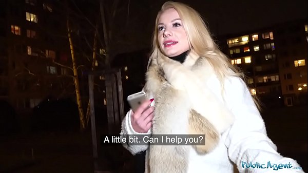 Public agent internal creampie for busty milf