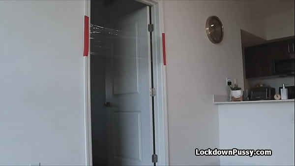 PAWG big tit rides cock in quarantine