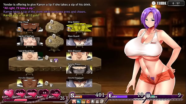 Big Titted Warden Takes Up Odd Jobs To Keep Things In Line thumbnail