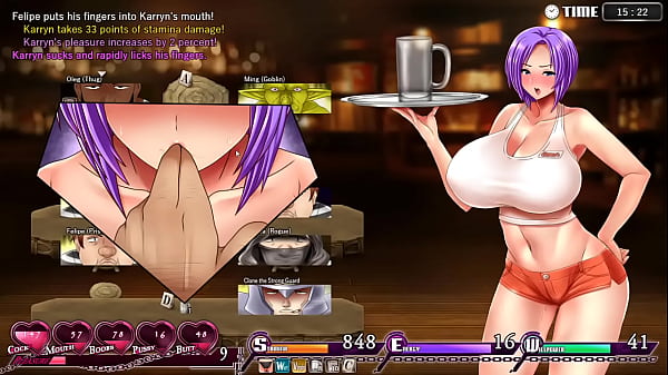 Big titted warden takes up odd jobs to keep things in line 