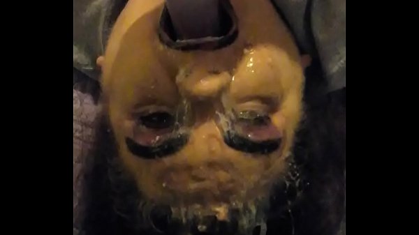 Dildo deepthroat gag 