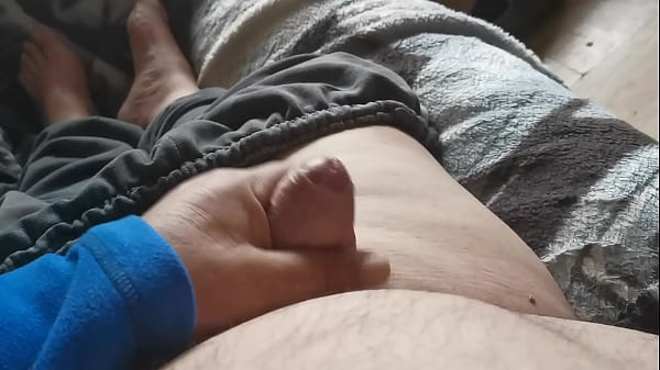 Jerking on the sofa 