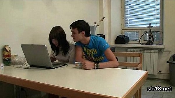 Busty Teen Slut Gets Pussy Drilled 