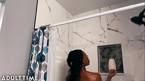 ADULT TIME - Take A Shower with with Mocha Menage While_She Masturbates