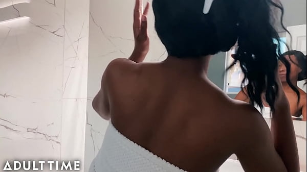 Play MP4 - ADULT TIME - Take A Shower with with Mocha Menage While She Masturbates