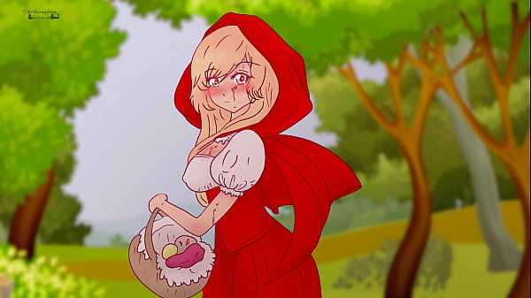 Little red riding hood is against guys spending their sperm and she fucked this poor guy hentai cartoon