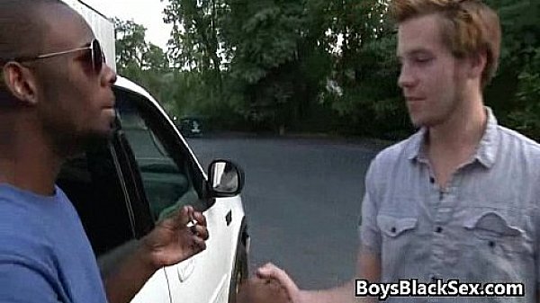 Blacks On Boys - Skinny White Gay Boy Fucked By BBC 21 