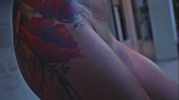 Sanktor inked blonde mom dancing naked and teasing