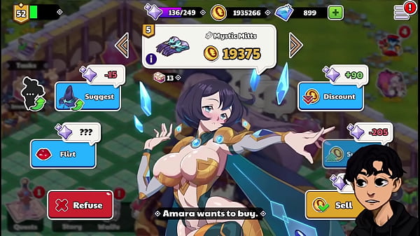 Play MP4 - nutaku waifu shop Scenes from massage and sex toy domination events Part 1