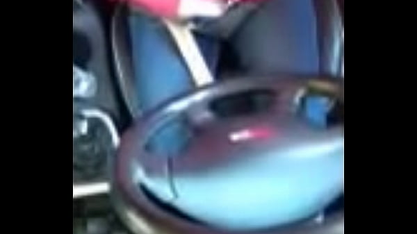 Hidden visor cam_catches_wife masturbating to andfrom work