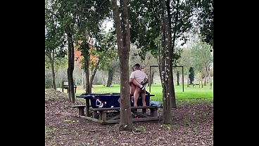 Stepmother Gets Caught Having Sex Outdoors