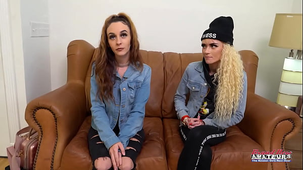 Lovely Skinny Coeds Lola And Sassy Play With Their Pussies And A Cock! thumbnail