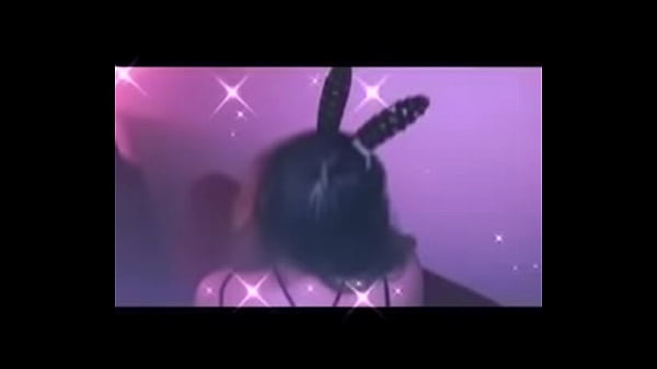 Babygirlusagi moves her body sexually with bunny ears 