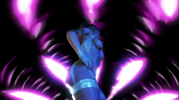 Mature fantasy dancer donned hot leather underwear and posing for you