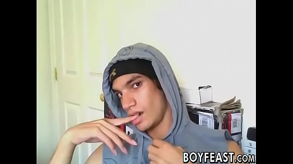 Wild gay solo stripping and wanking off 