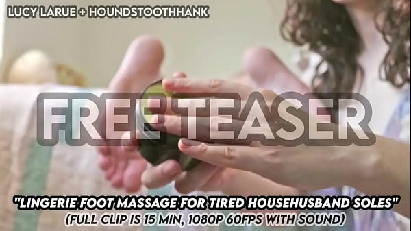 Nonton Lingerie Foot Massage For Tired Househusband Soles thumbnail