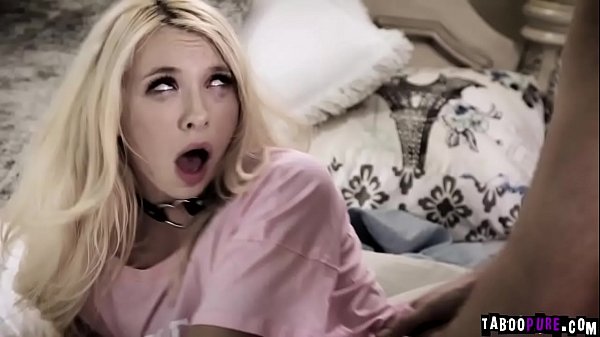 Kenzie Reeves gets punished by her stepdad Alec Knight and gets her pussy eaten 