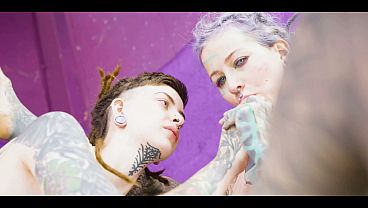 Shy Tattooed Alt Teen&rsquo;s First Anal Orgasm With Doxy Fingering thumbnail