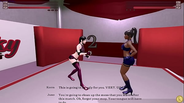 Nonton Korra Vs Juno Kinky Fight Club Strap On Lesbian Sexfight thumbnail