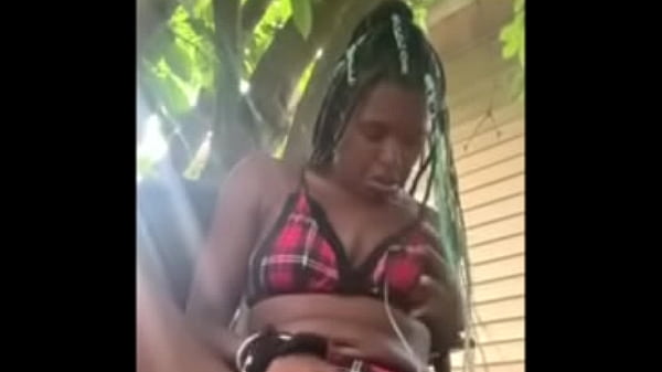 Play MP4 - Ebony Stone Sneaks Into The Neighbors Backyard&hellip;