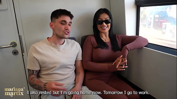 Big-ass Colombian Fucks A Stranger She Meets On The Train - Mariana Martix & Papi Rodriguez thumbnail