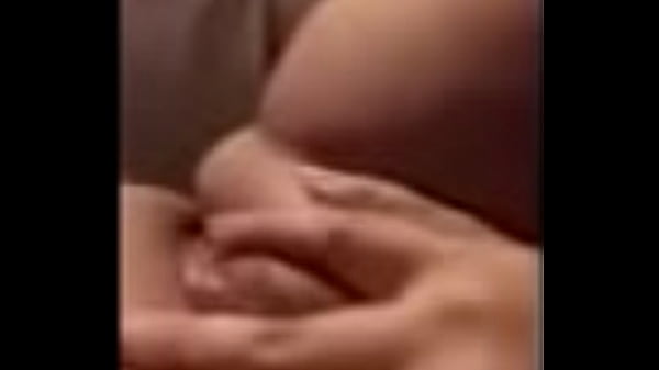 Gurl teasing her pussy 