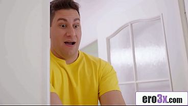 Italian Hottie Gets A Hard Cock Workout Instead Of The Gym thumbnail