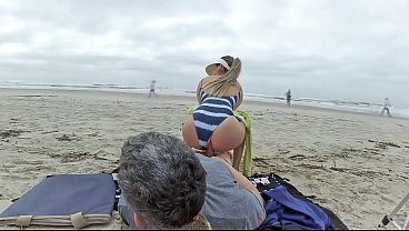 I won&#039_t leave until you cum in my ass! Anal creampie in front of everyone.