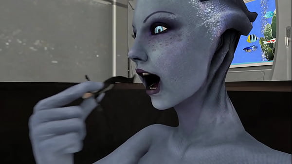 Shrunken Human Women Swallowed By Liara T'soni thumbnail