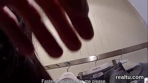 Exquisite czech teenie is tempted_in the mall_and pounded in pov