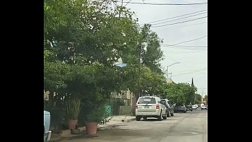 Nonton I Show Off My Wife In The Car And Take The Opportunity To Massage Her Pussy. thumbnail