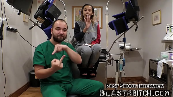 Kalani luana sucks dick twice and gets fucked by doctor 