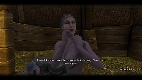 Fantasy game nude mod gameplay 