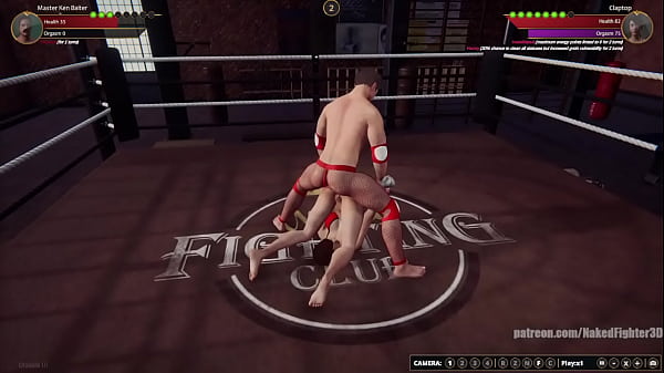 Master Ken Baiter VS_Claptop_Naked Fighter 3D