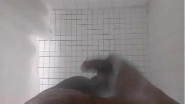 Slow motion shower head orgasam 
