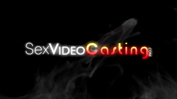 Wild casting solo by sexy newcomer 