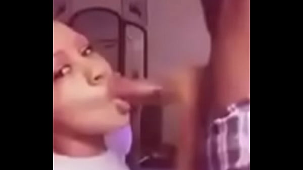 Short_Haired_Lightskin Girl Gives Black Cock_a Blowjob