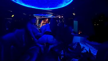 Limo Fucking Party Orgy thumbnail