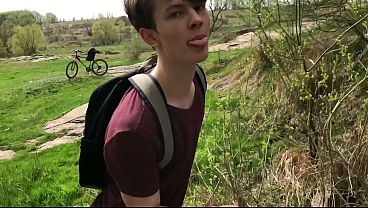 Adventure Time - Waterfall And Me Jerking His Big Dick (23cm) thumbnail