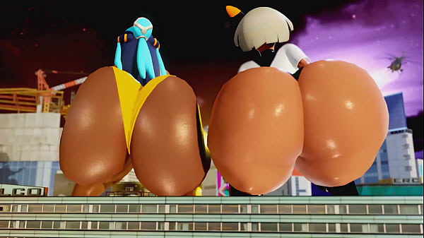 Nessa and bea twerking off
