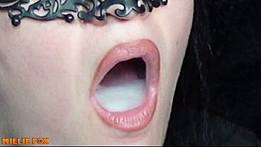 He had saved up for 5 days and his wife swallowed the entire load of cum It was enormous Millie Fox