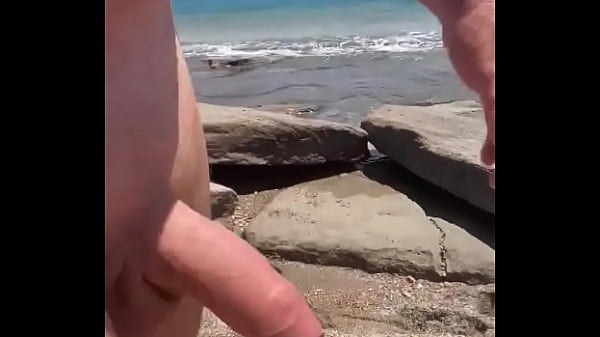 Nude walk in Kos beach