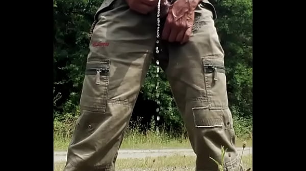 I Piss And Caress My Cock Outdoors Video Unblurred thumbnail