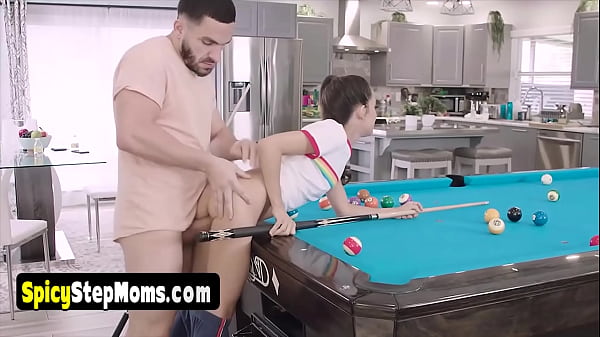 Beautiful Freya Von Doom Gets Fucked Roughly While Playing Pool thumbnail