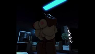 Quick fuck with snowbunny on roblox 