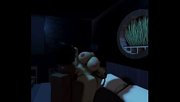 Quick fuck with snowbunny on roblox