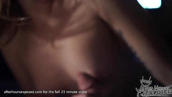 young candice late night after party striptease_blowjob hot reddress