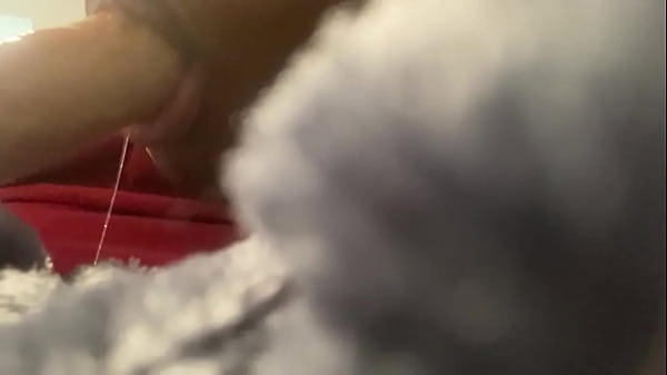 Ebony slut gets throat fucked