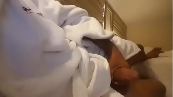 Playing in hotel rope in the room